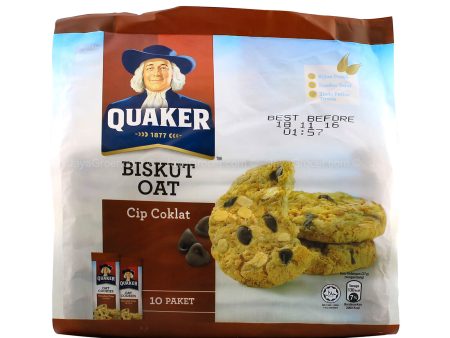 Quaker Oat Chocolate Chip Cookies 27g x 10 Cheap