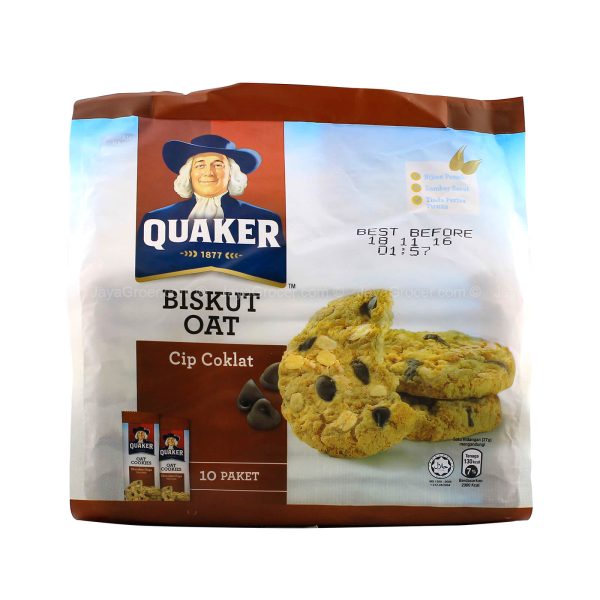 Quaker Oat Chocolate Chip Cookies 27g x 10 Cheap