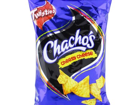 Chachos Tortilla Corn Chips Cheesy Cheese Flavour 160g Cheap