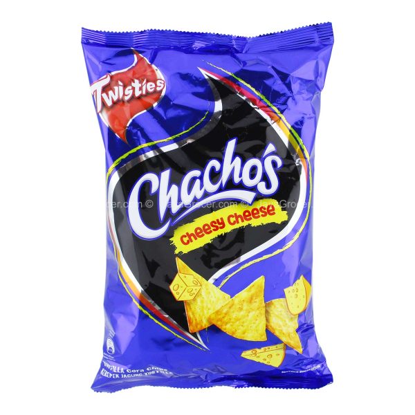 Chachos Tortilla Corn Chips Cheesy Cheese Flavour 160g Cheap