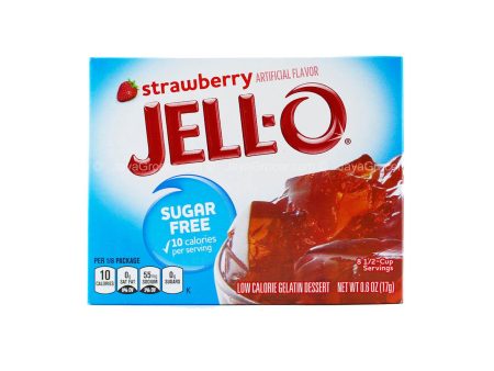 Jell-0 Strawberry Flavor Gelatin Dessert Mix 17g Online Hot Sale