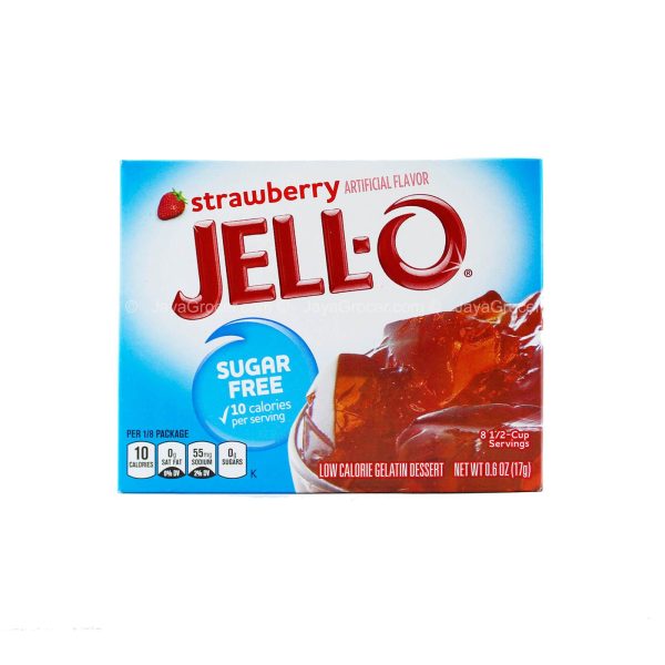 Jell-0 Strawberry Flavor Gelatin Dessert Mix 17g Online Hot Sale