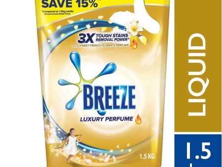 Breeze Detergent Luxury Perfume Refill Pack 1.5kg Online