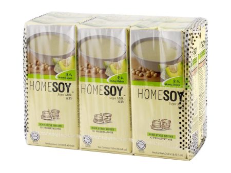 Homesoy Honey Melon Soya Milk 250ml x 6 Online Hot Sale