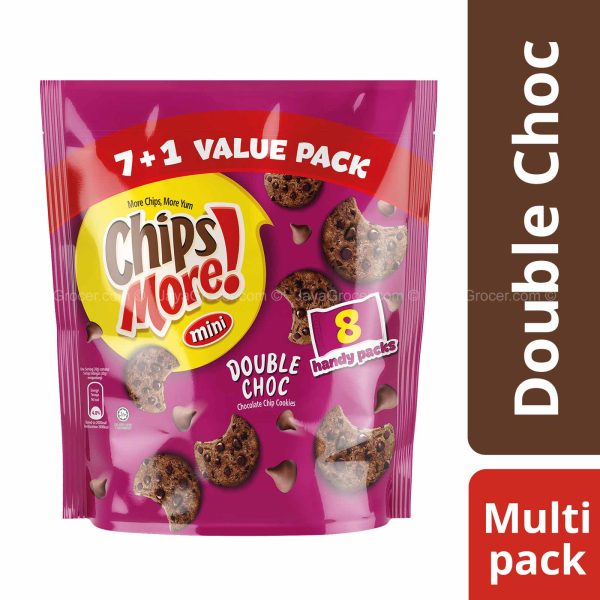 Chipsmore Double Chocolate Handy Multipack 24g x 8 Online now