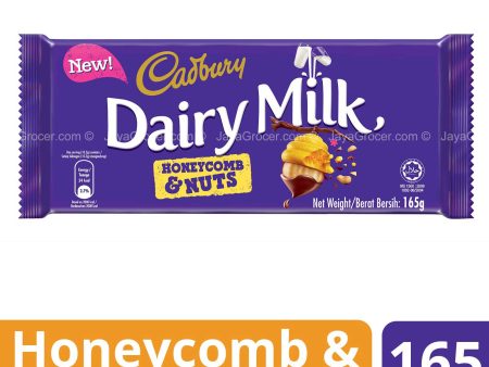 Cadbury Dairy Milk Honeycombs & Nuts Chocolate Bar 165g For Cheap