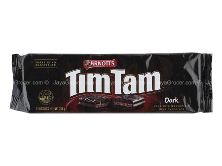 Arnotts Tim Tam Classic Dark Biscuits 200g Online Sale