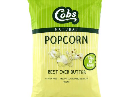 Cobs Natural Popcorn Best Ever Butter 90g For Sale