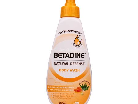 BETADIN B WASH MOISTURING M HNY 500ML Online Sale