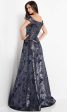 Jovani - 03674 Metallic Off Shoulder A-Line Gown Hot on Sale