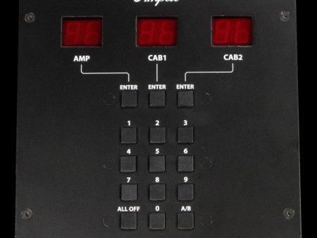 Ampete 88R Remote for 88S Amplifier and Cabinet Router Online Sale